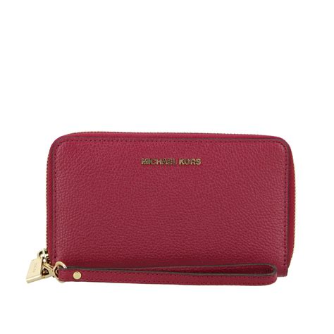 michael kors purse and wallet sale|Michael Kors dark cherry wallet.